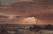 Frederic E.Church The Wreck Spain oil painting artist